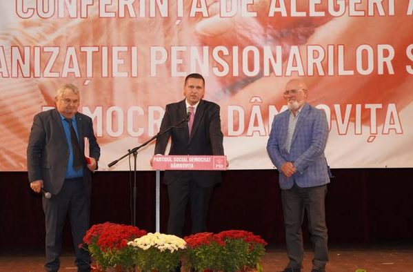 ORGANIZAȚIA PENSIONARILOR SOCIAL DEMOCRAȚI DÂMBOVIȚA ȘI-A ALES NOUA CONDUCERE